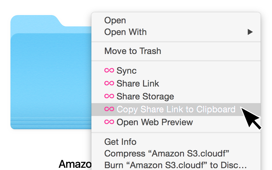 Copy the share link directly to your clipboard for easy sharing