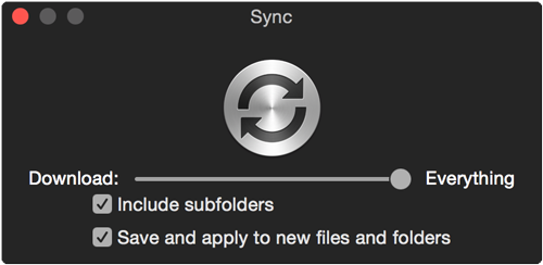 Sync everything and keep it synced